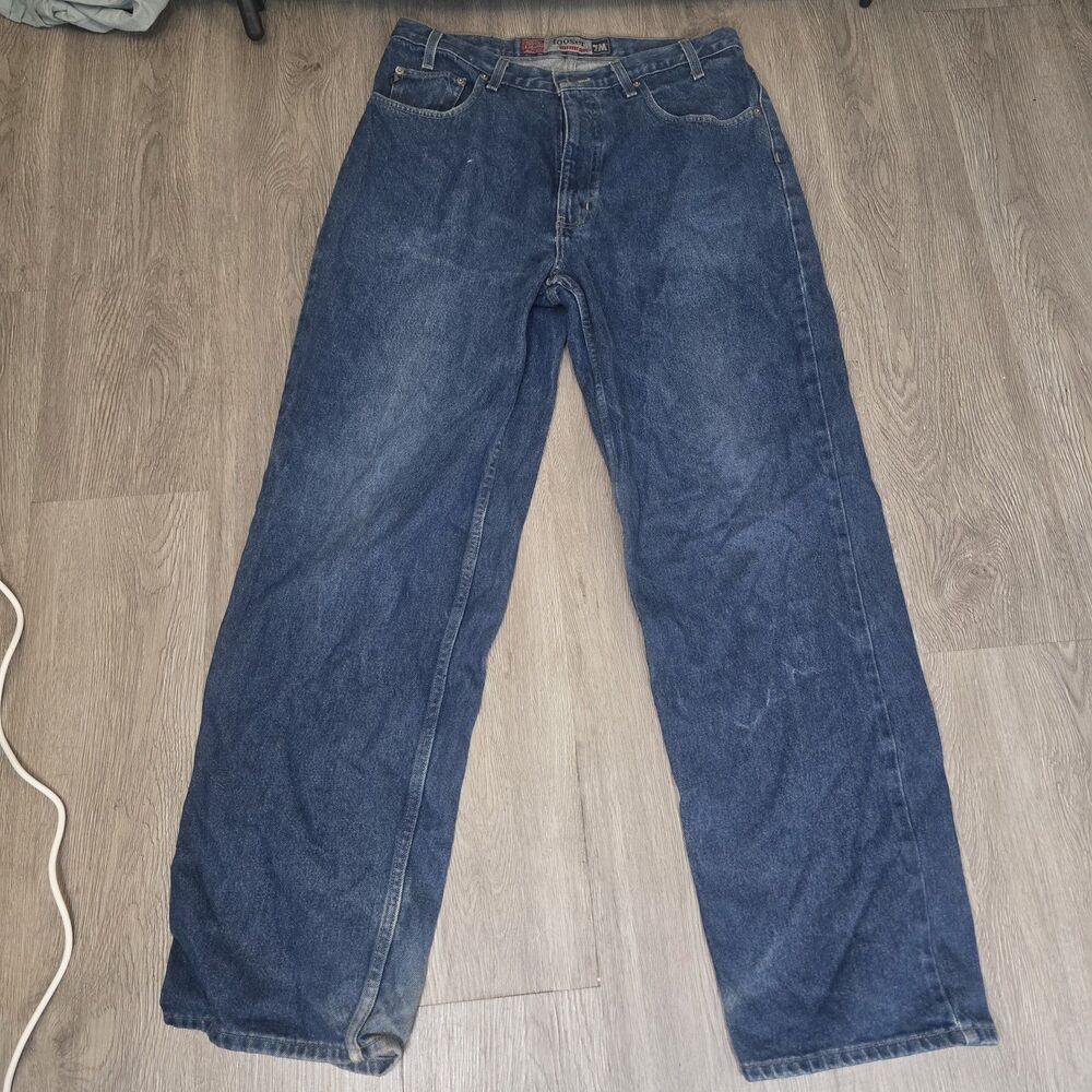 Vintage 90s Bugle Boy 7M Looser Jeans Men's 36x34 Grunge Baggy Y2K